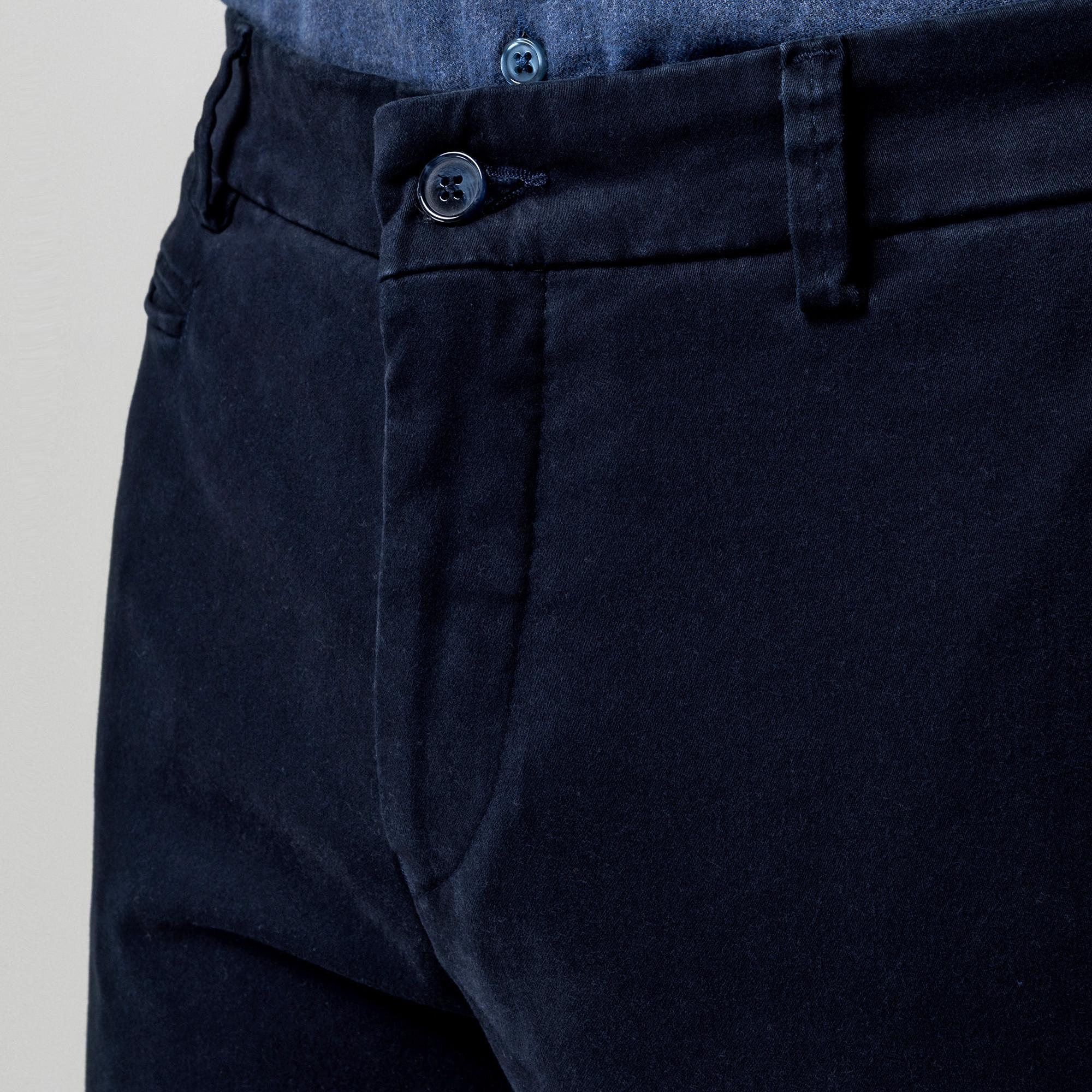 Manor Man Herren Chino Slim Fit Hose  