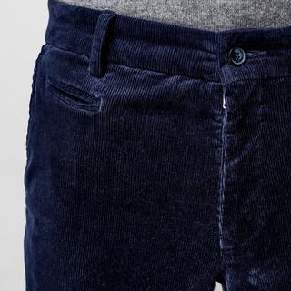 Manor Man Pantalon en velours côtelé Slim Fit  