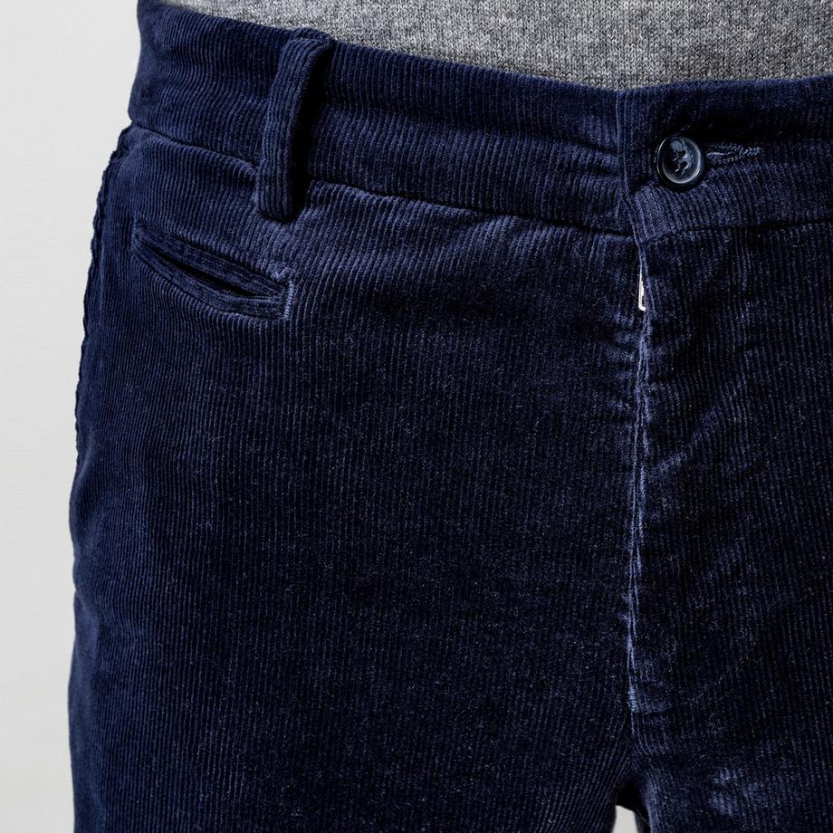 Manor Man Pantaloni Corduroy Slim Fit  