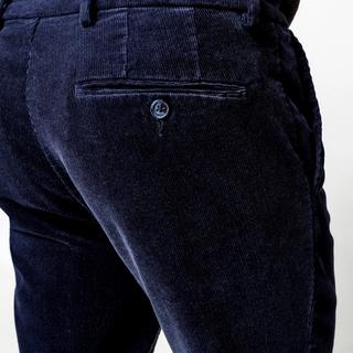 Manor Man Pantalon en velours côtelé Slim Fit  