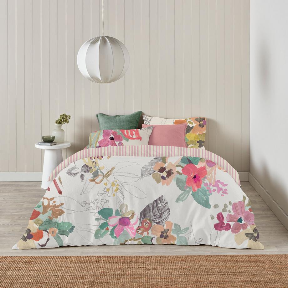 Kas Antonia Motif Floral Taie d'oreiller  