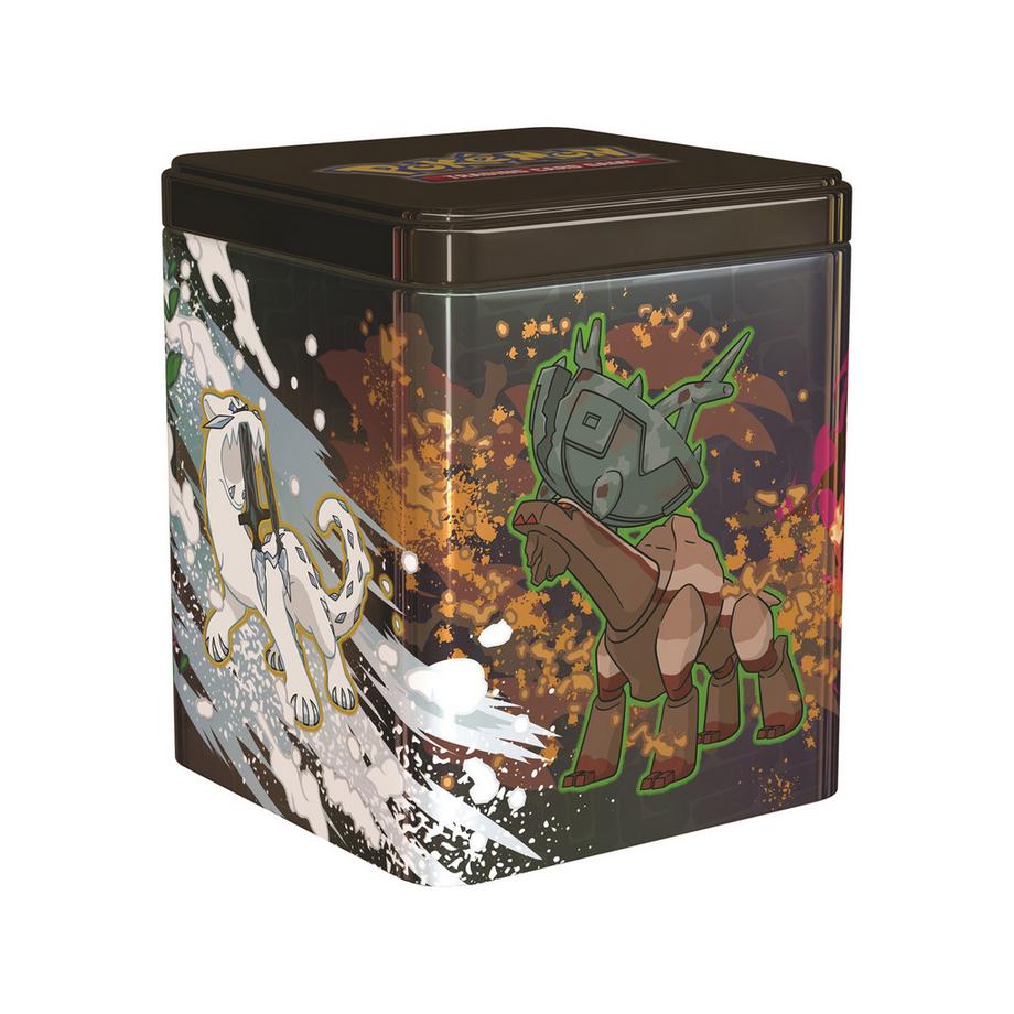 Pokémon  March Stacking Tin 25, inglese, modelli assortiti 