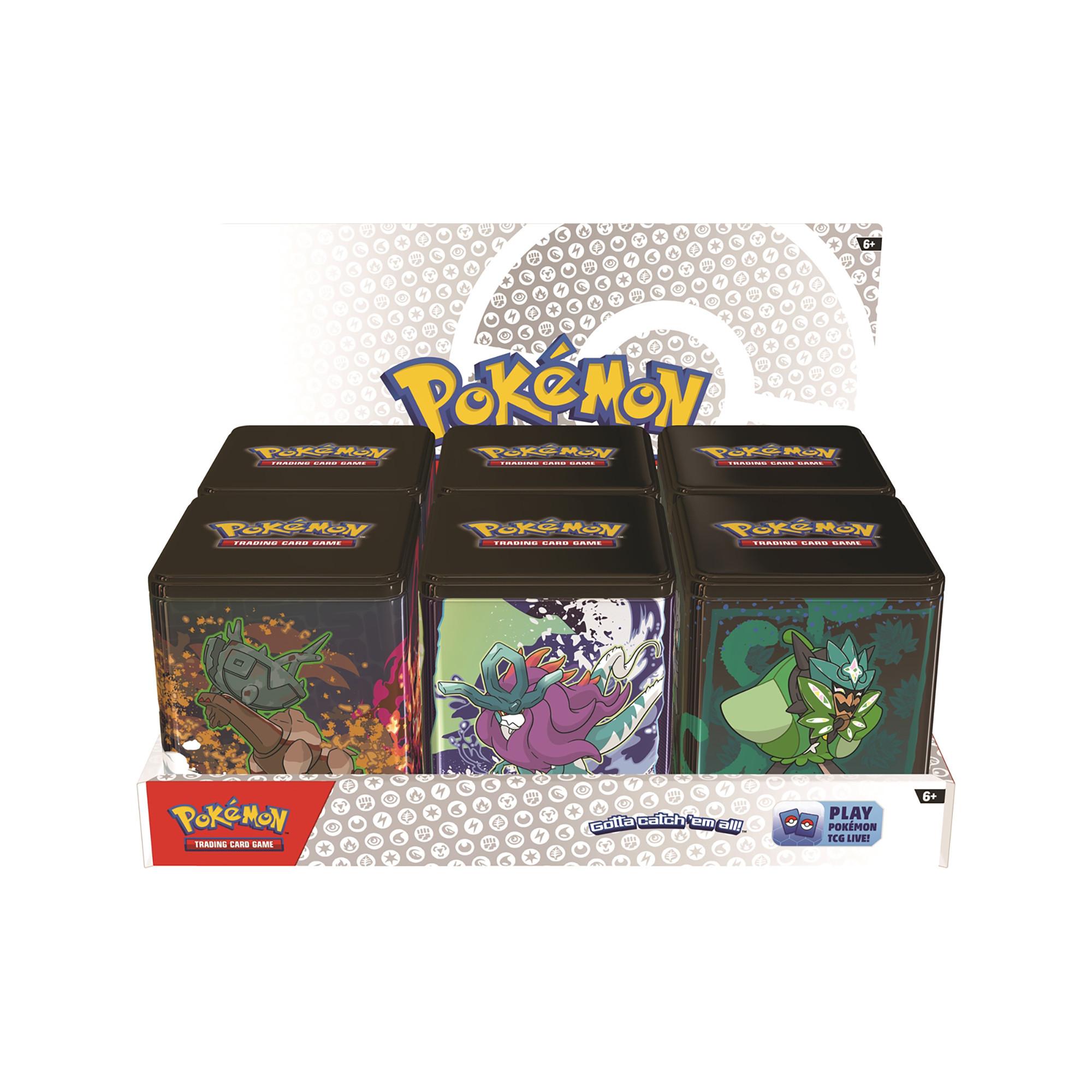 Pokémon  March Stacking Tin 25, englisch, Zufallsauswahl 