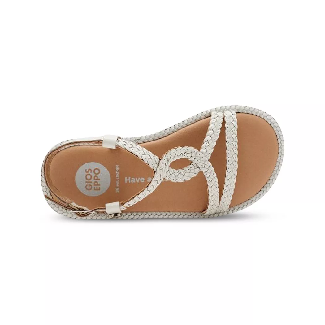 Gioseppo - Sandalen, Geflochtene Riemen Sandalen, 29, Weiss
