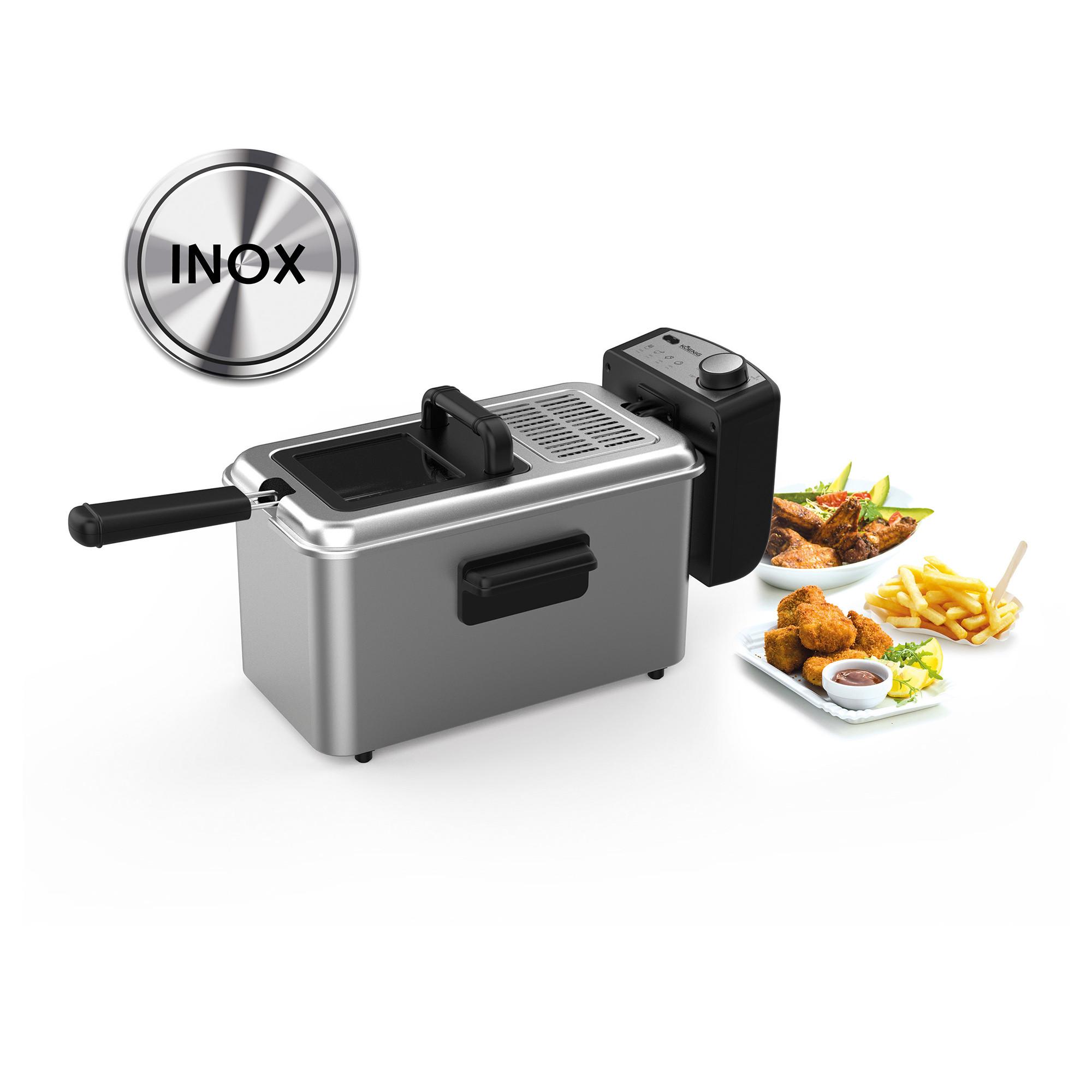 König Friteuse Inox, 3lt 