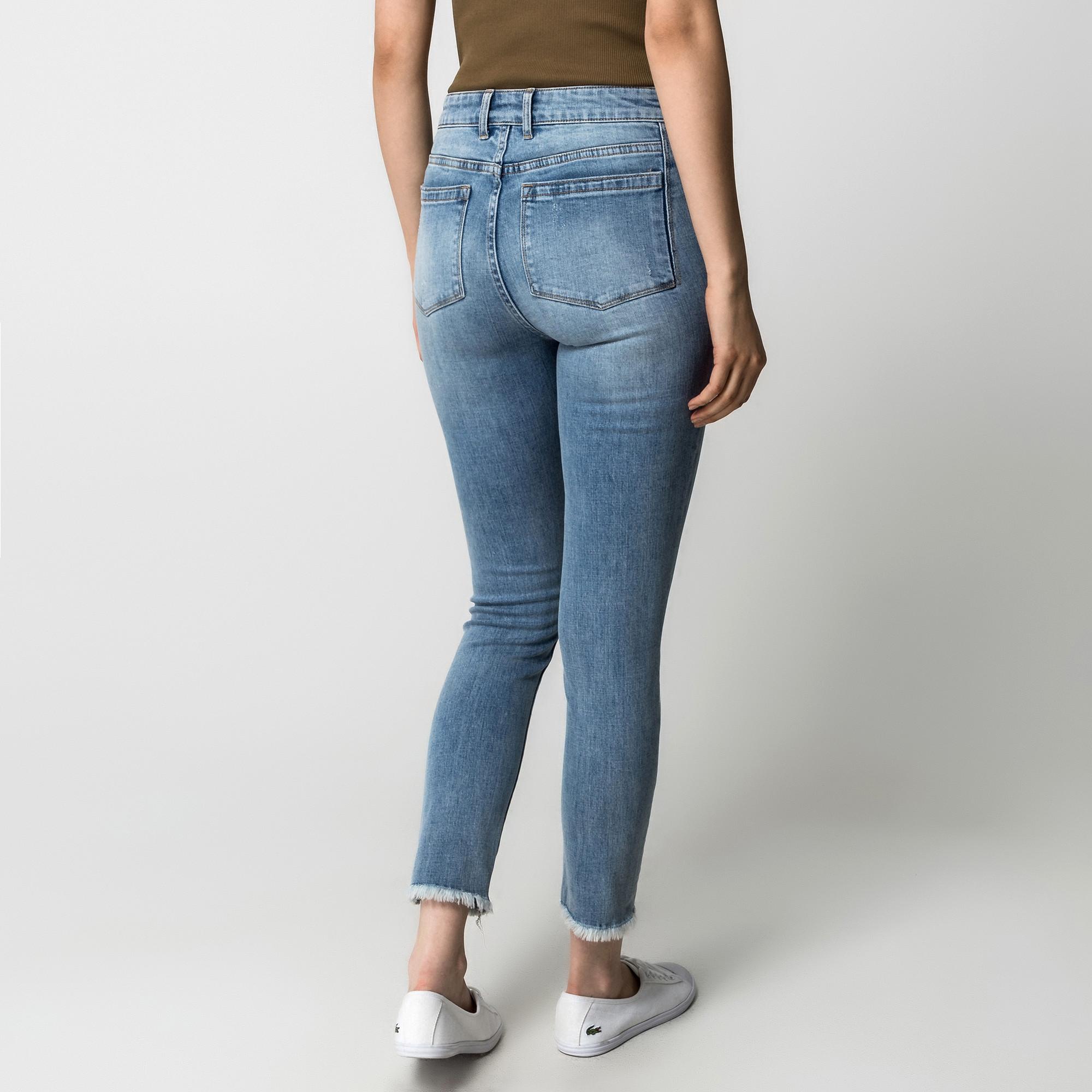 Manor Woman Distressed Slim Fit Jeans  