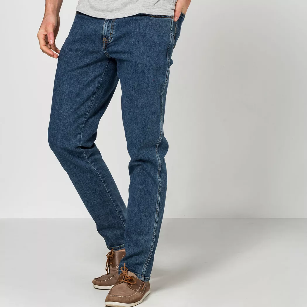 Gerade Jeans WRANGLER "Texas", Herren, Gr. 36, Länge 34, grau (stone, wash), Denim/Jeans, Obermaterial: 99% Baumwolle, 1% Elasthan, Basic, regular fit lang, Jeans, Topseller