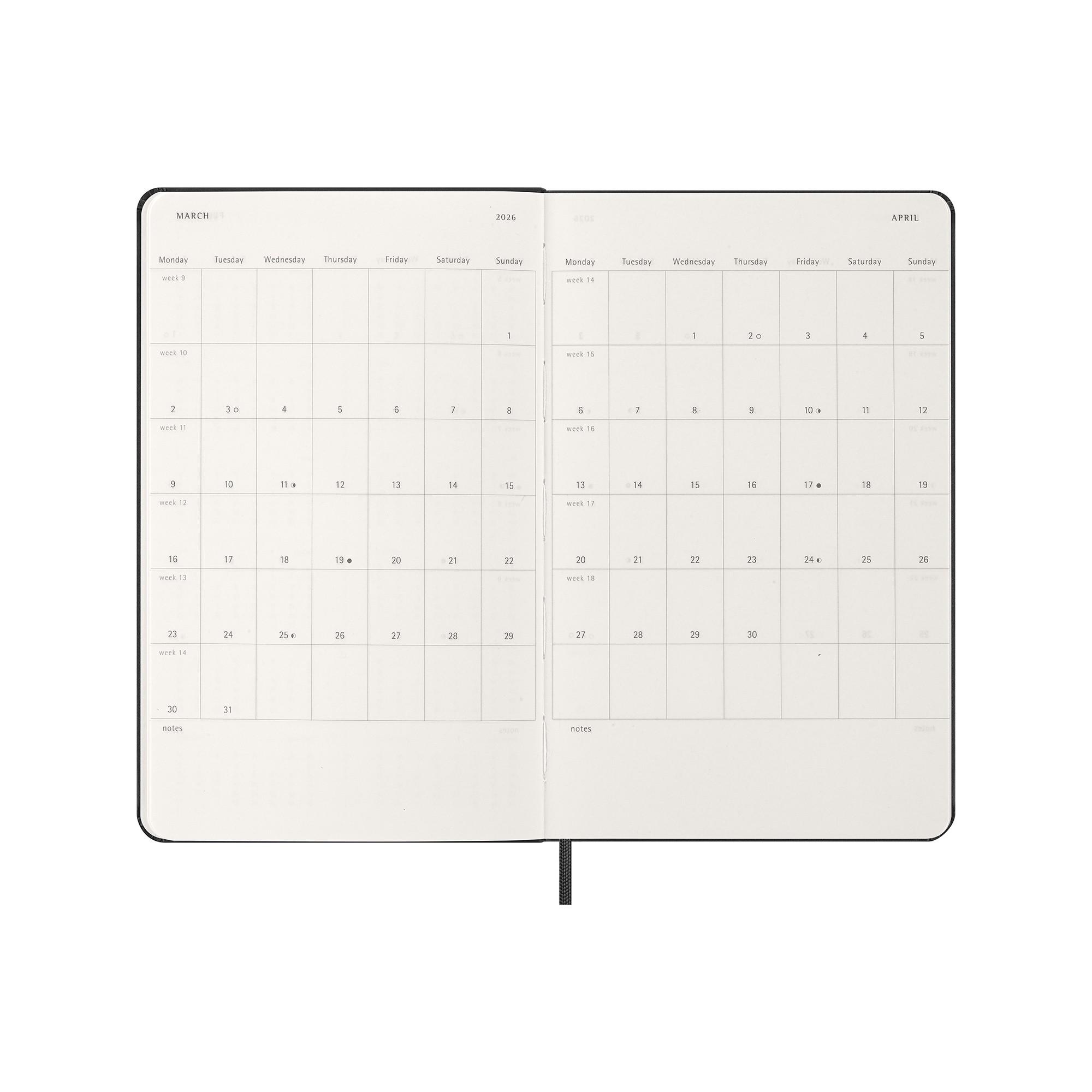 MOLESKINE Tagesplaner 2026 