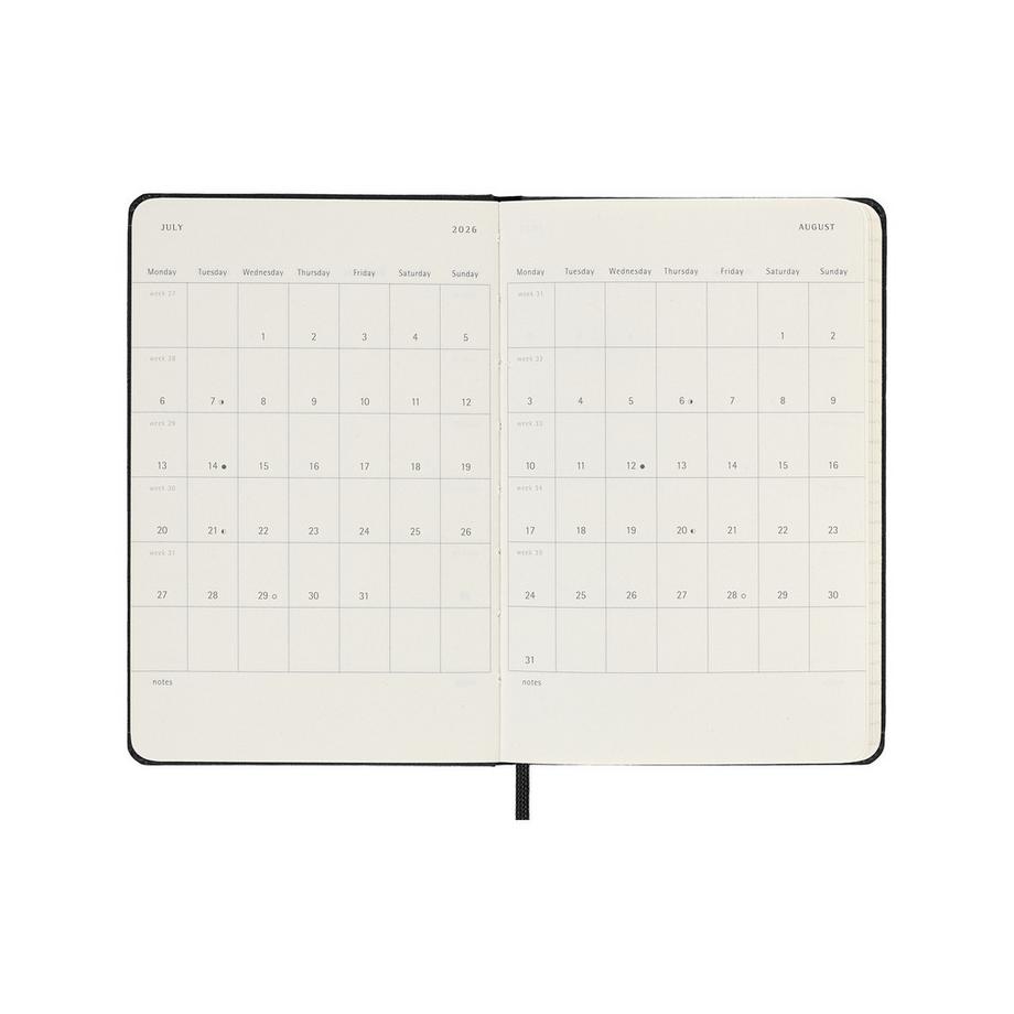 MOLESKINE Agenda journalier 2026 