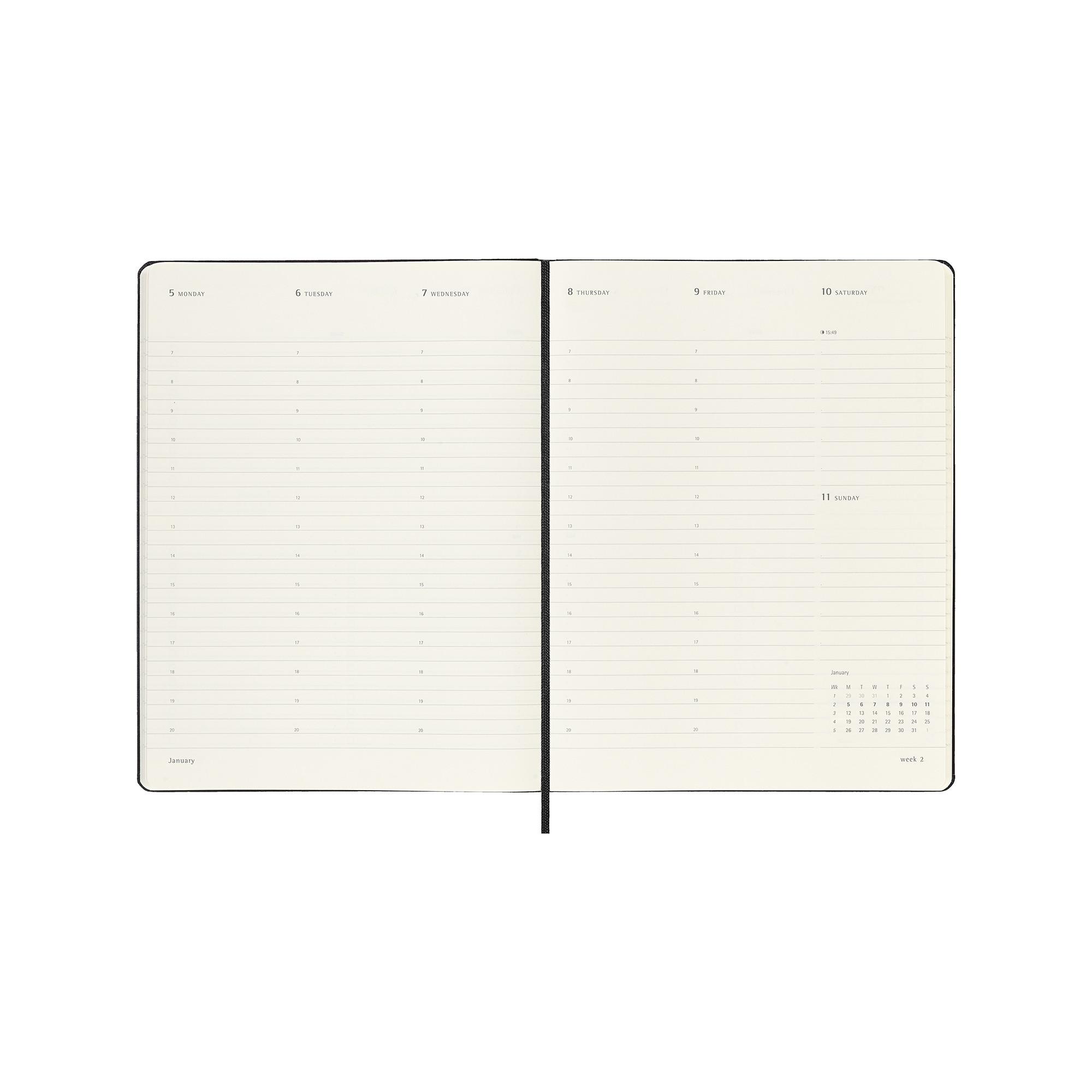 MOLESKINE Wochenplaner 2026 