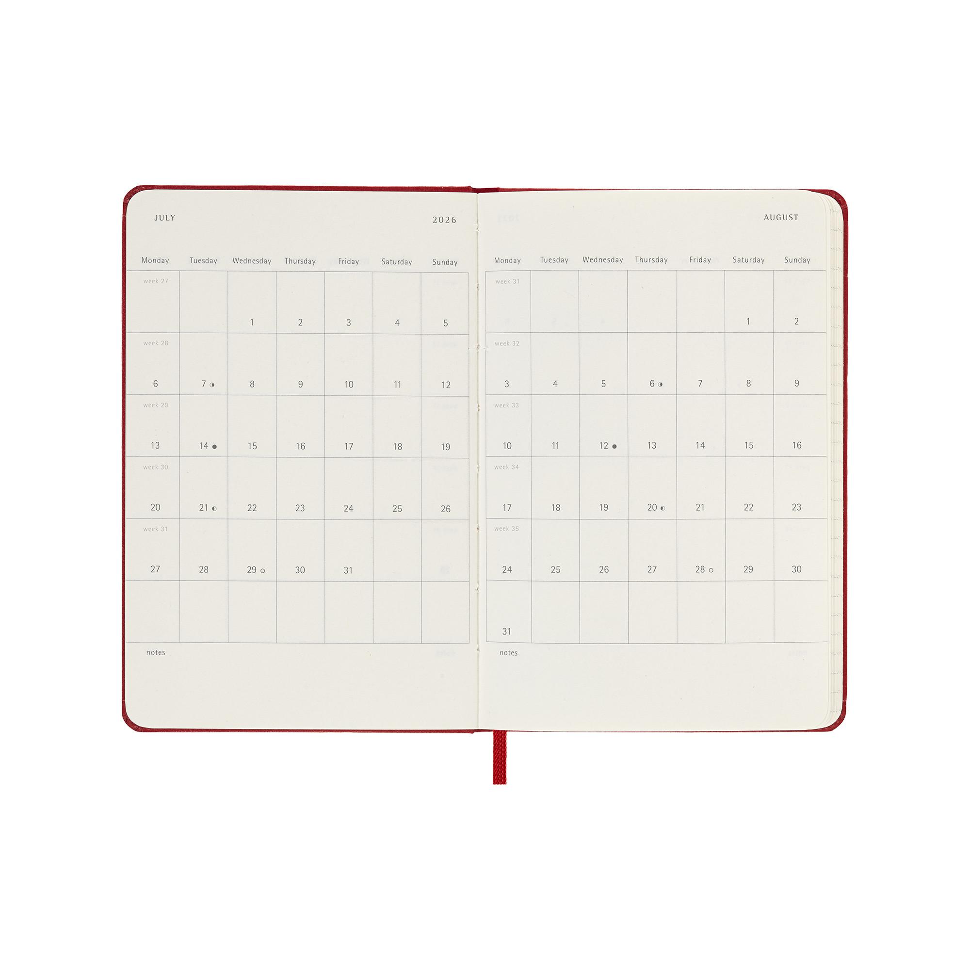 MOLESKINE Wochenplaner 2026 