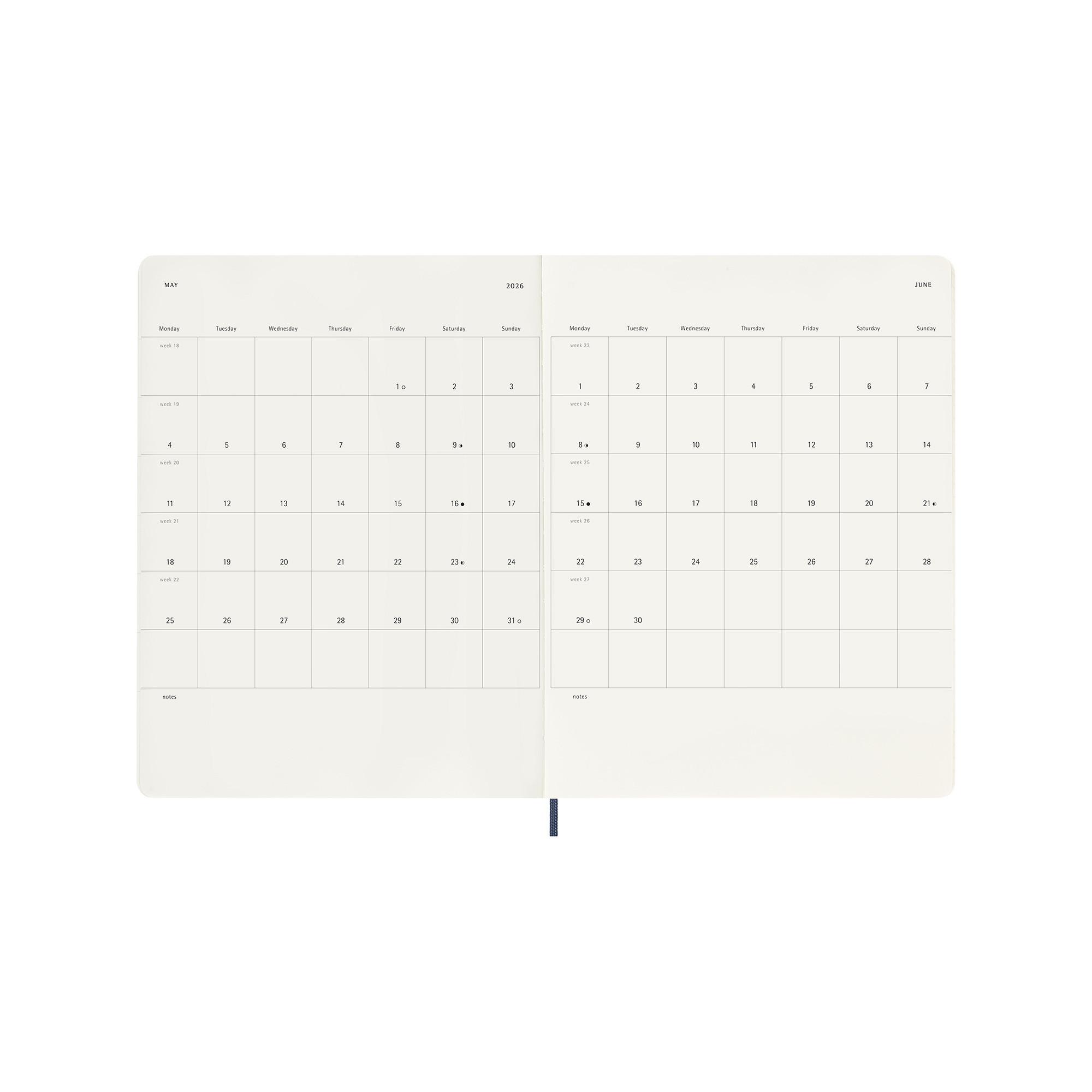 MOLESKINE Wochenplaner 2026 