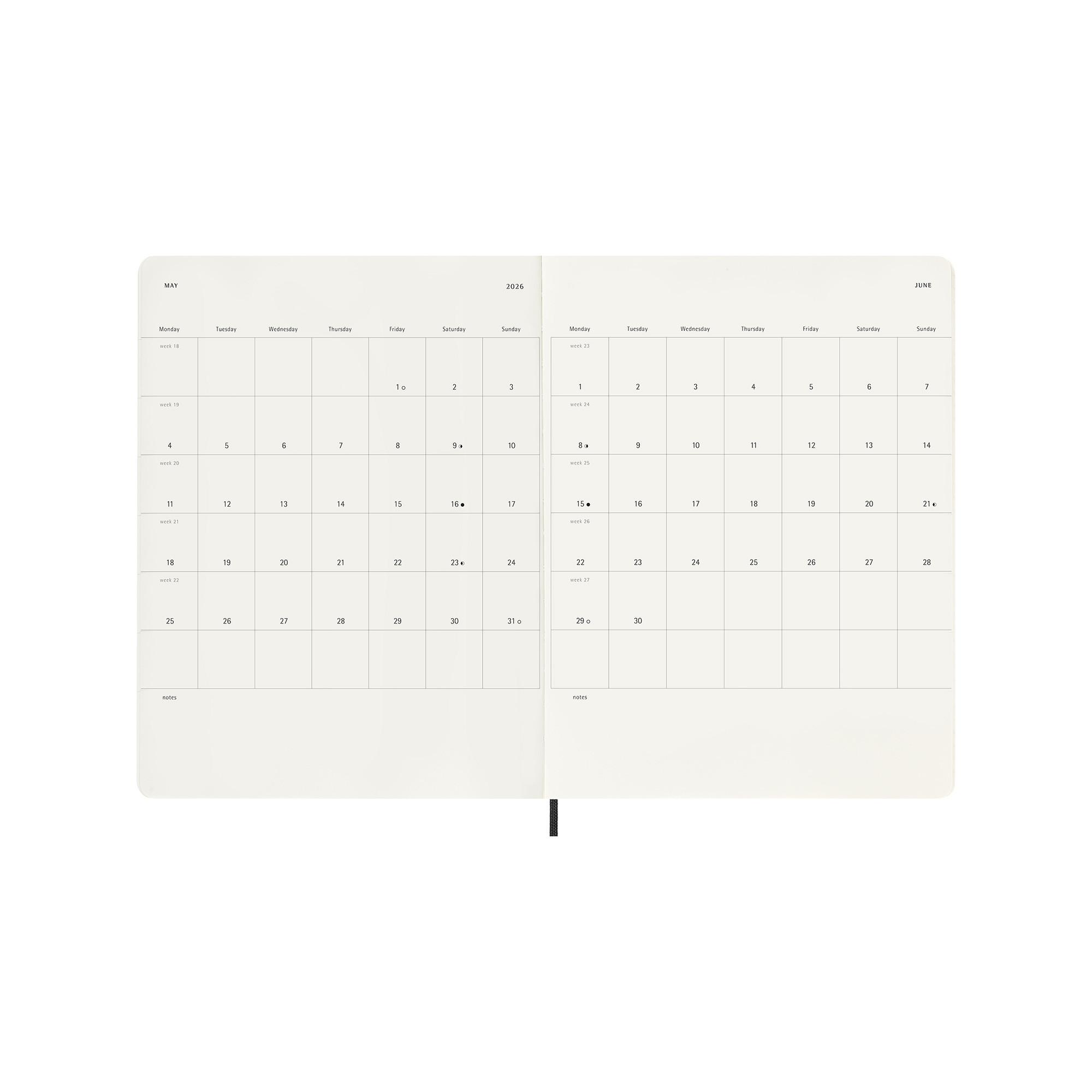 MOLESKINE Wochenplaner 2026 