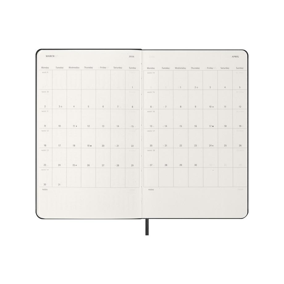 MOLESKINE Agenda hebdomadaire 2026 