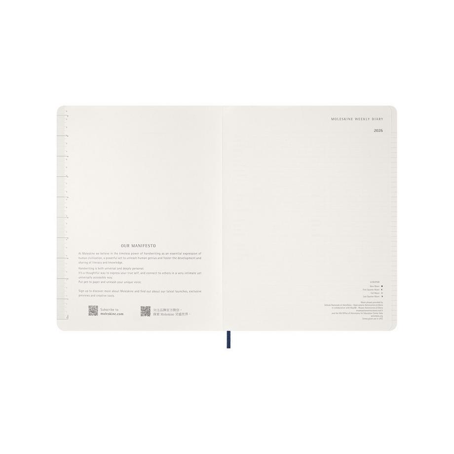 MOLESKINE Agenda mensuel 2026 