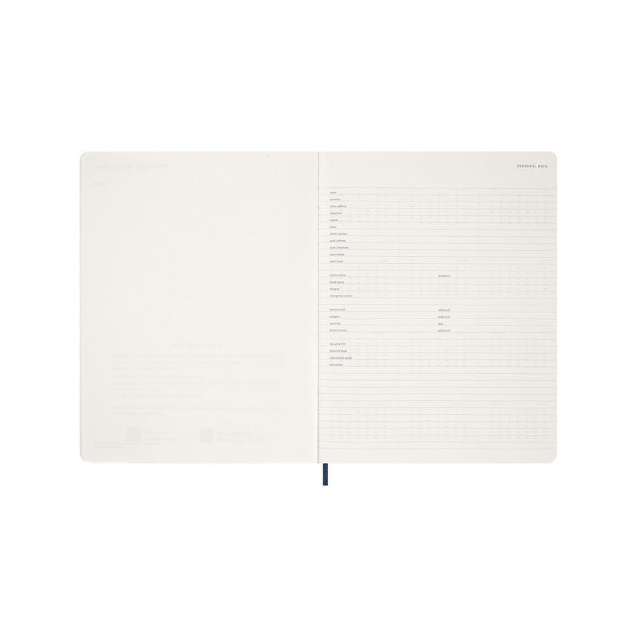 MOLESKINE Agenda mensuel 2026 