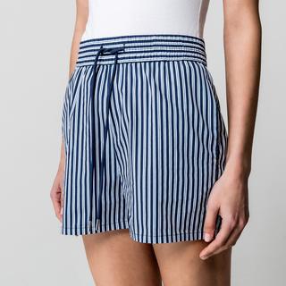 Manor Woman Pantaloncini a Righe con Coulisse  