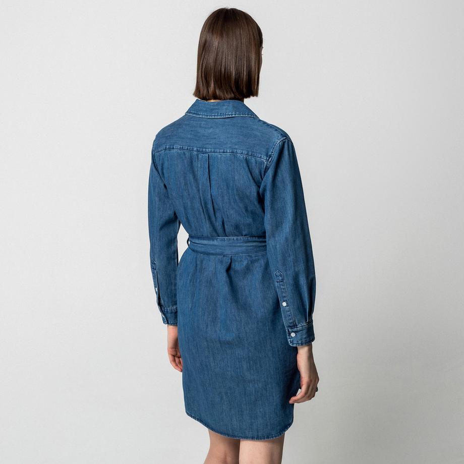 Manor Woman Robe Chemise en Jean  