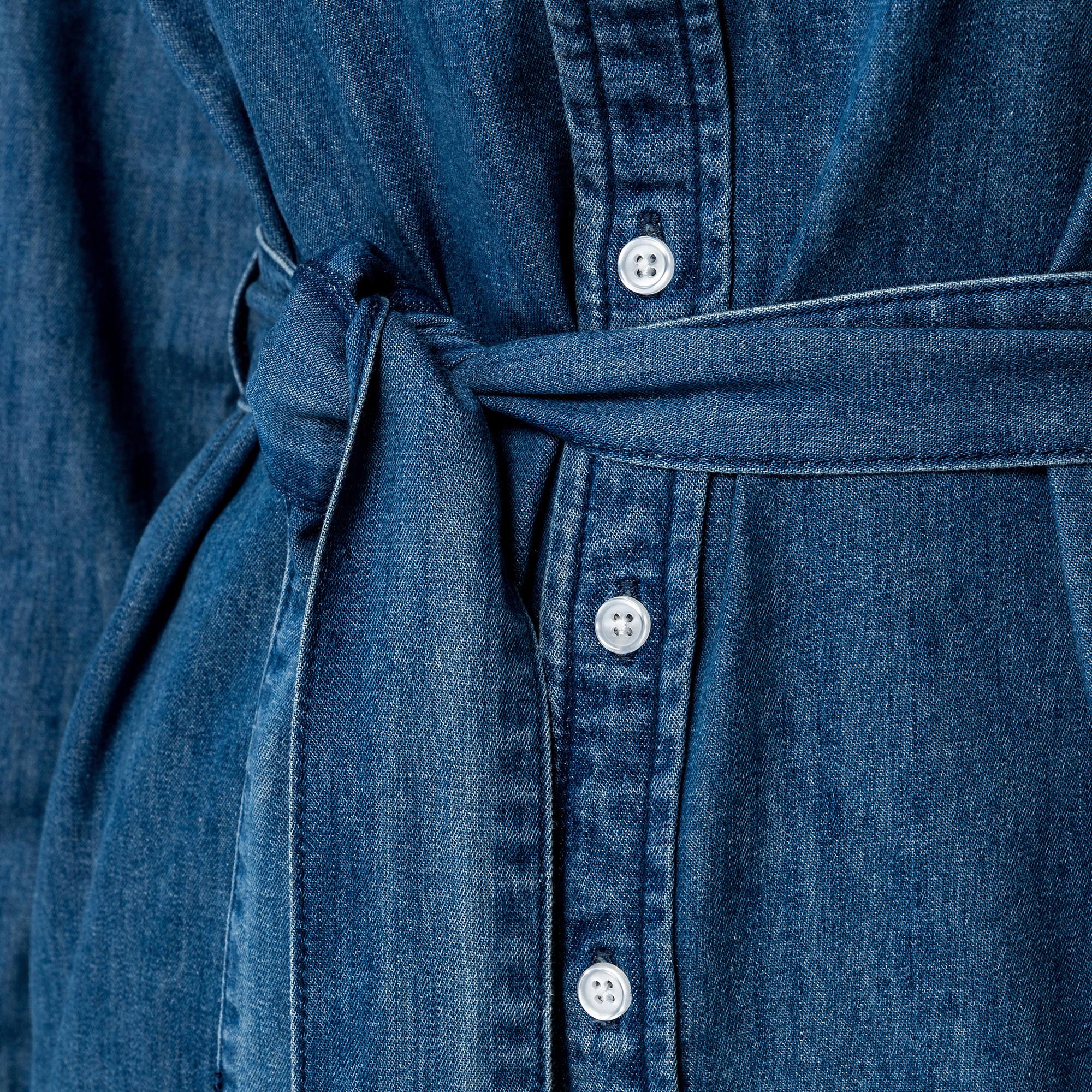 Manor Woman Robe Chemise en Jean  