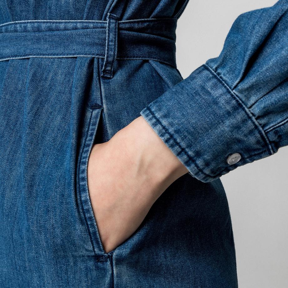 Manor Woman Robe Chemise en Jean  