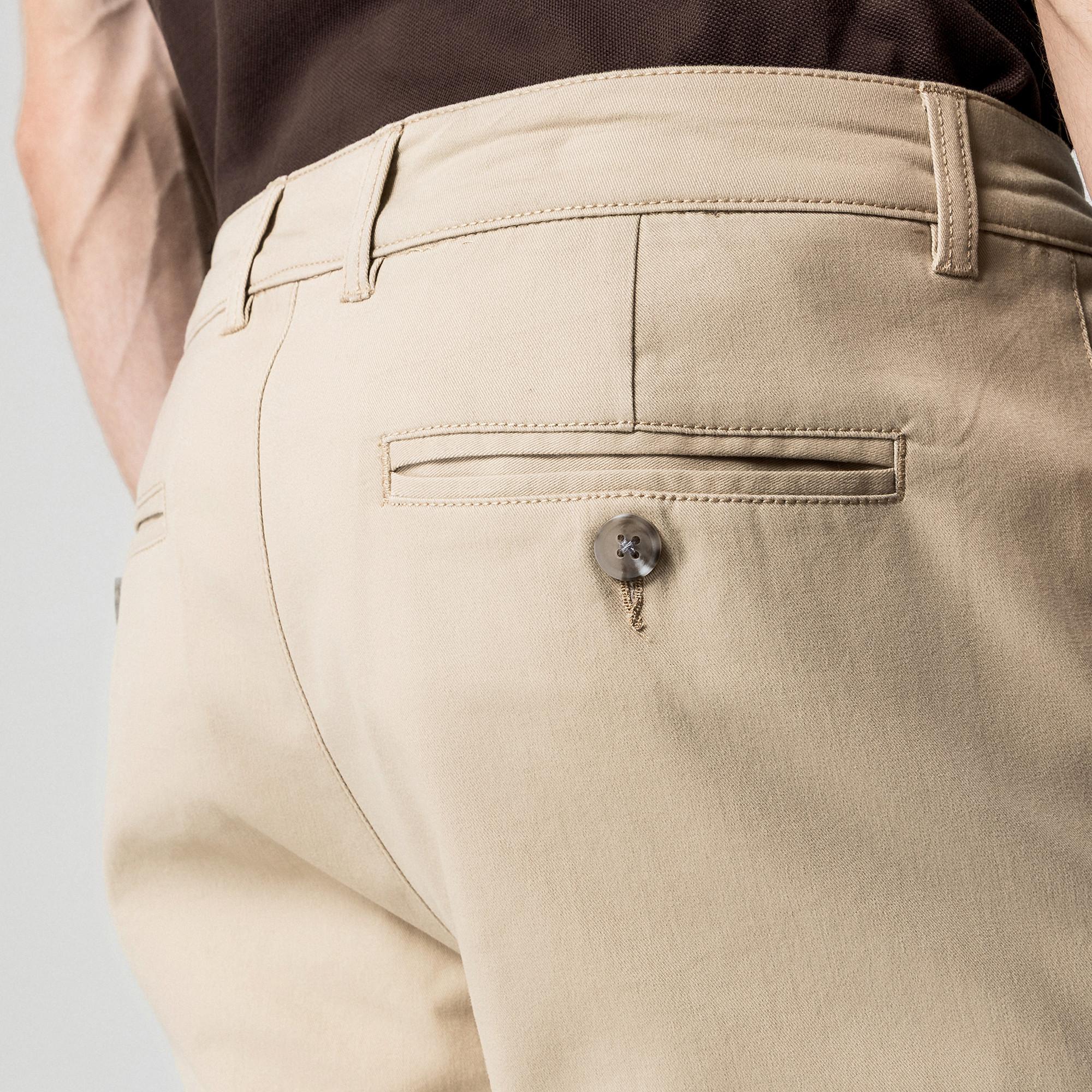 Manor Man Chinohose Slim Fit  