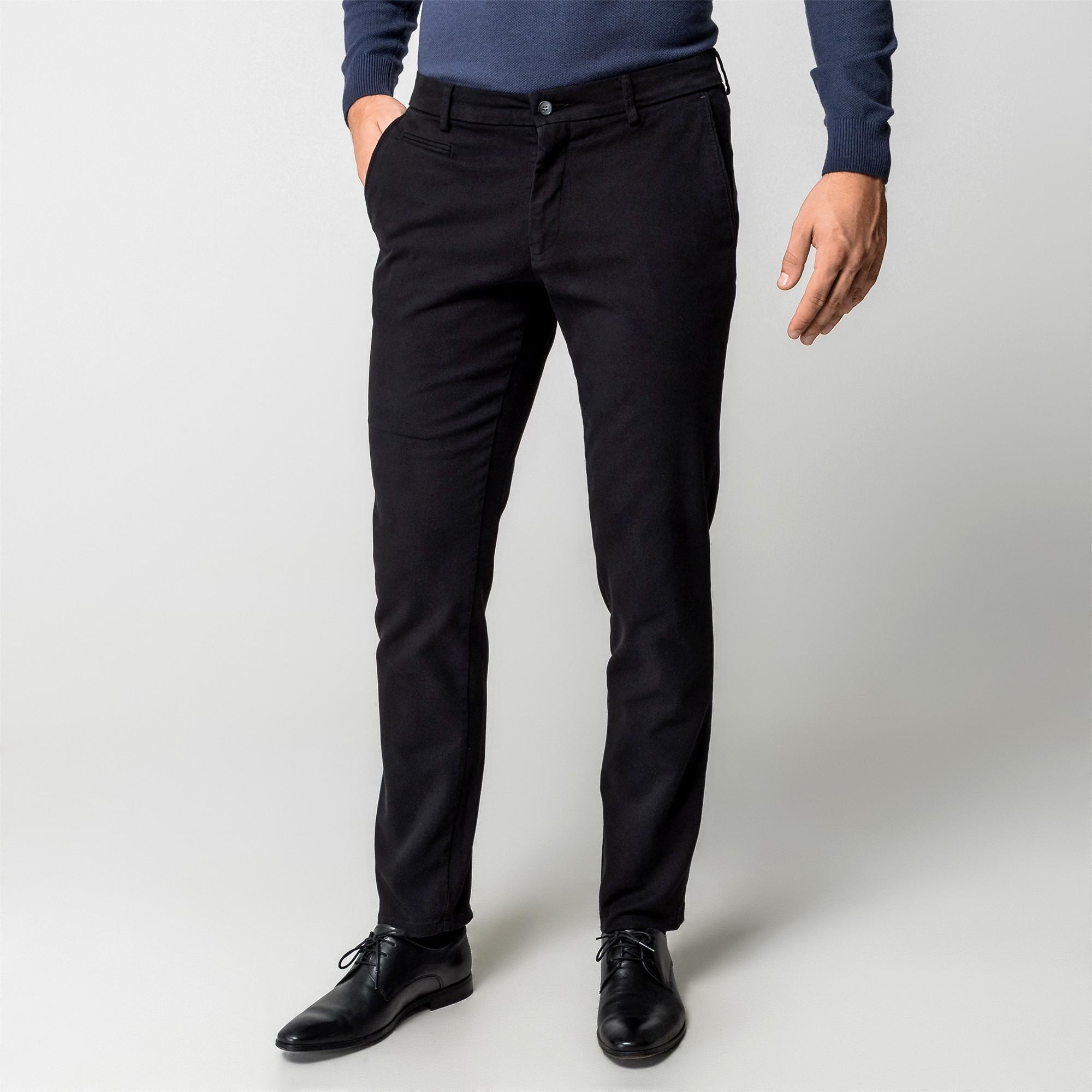 Manor Man Herren Slim Fit Stoffhose  