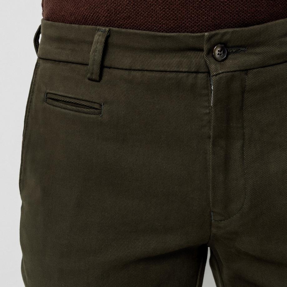 Manor Man Herren Slim Fit Stoffhose  