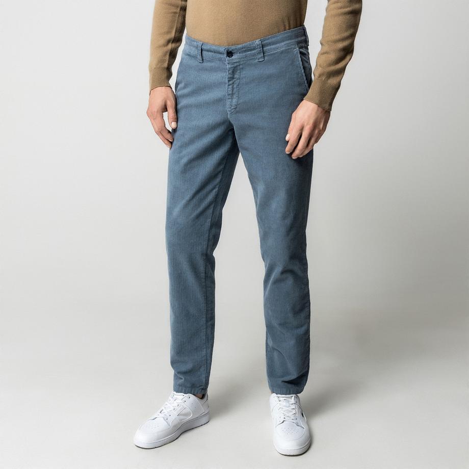 Manor Man Pantalon en velours côtelé Regular Fit  