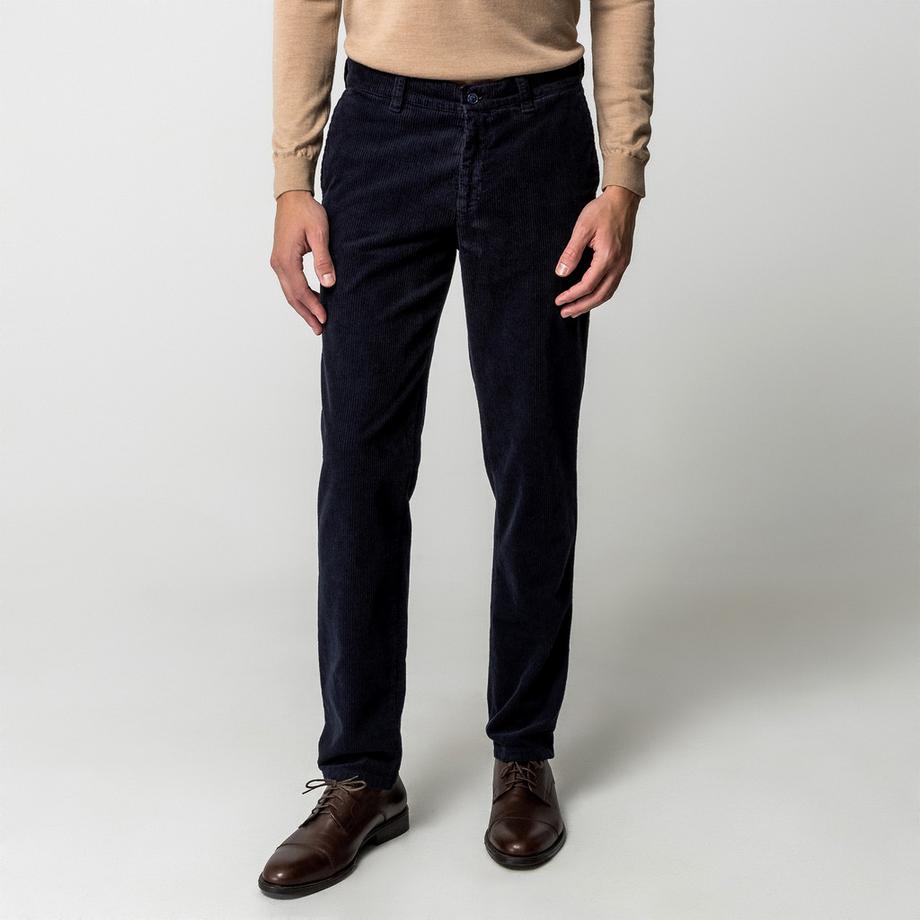 Manor Man Pantalon en velours côtelé Regular Fit  