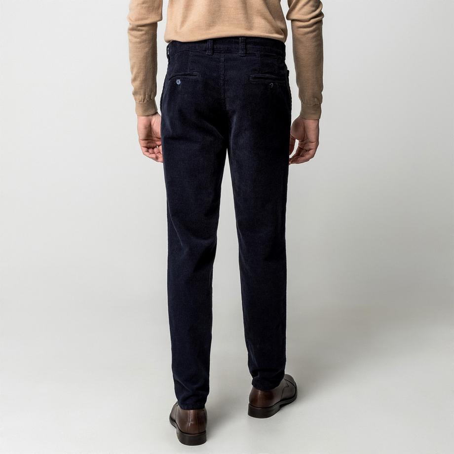 Manor Man Pantalon en velours côtelé Regular Fit  