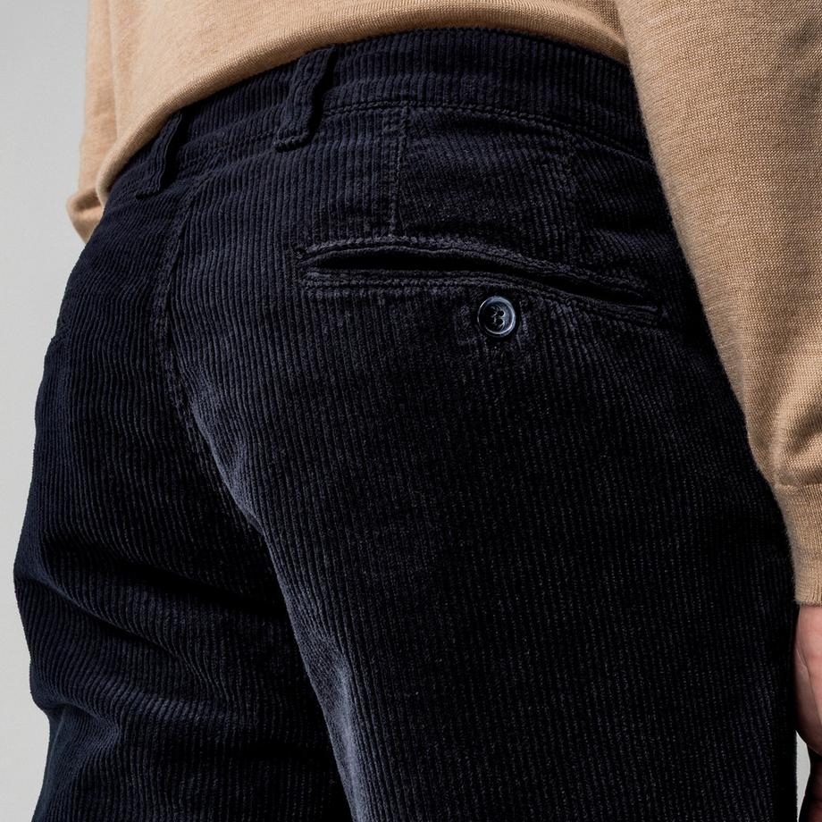 Manor Man Pantalon en velours côtelé Regular Fit  