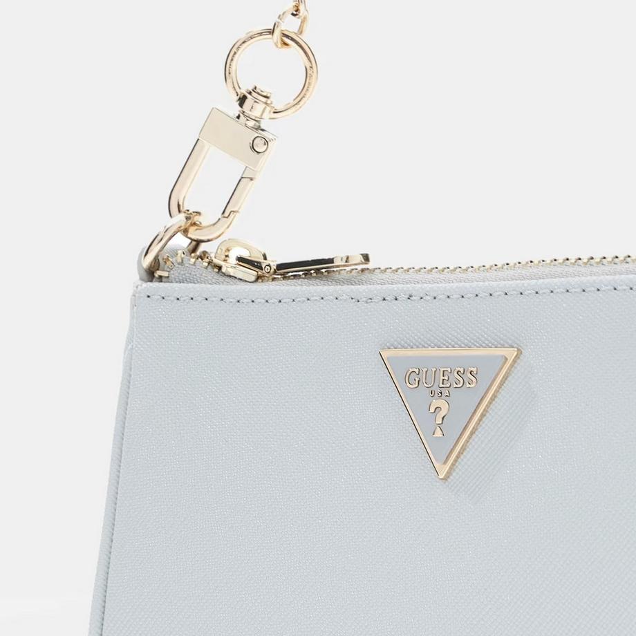 GUESS 4G Logo Saffiano Mini Umhängetasche  