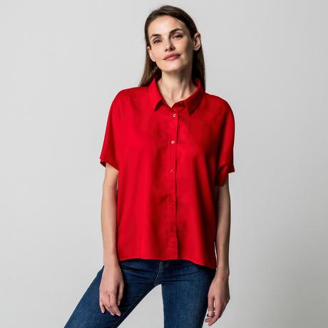 Manor Woman Kurzarm Bluse  