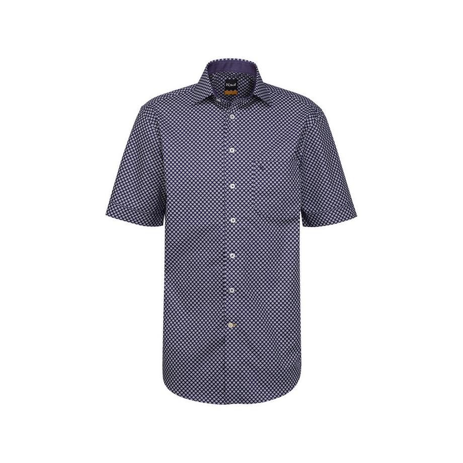 Kauf Kurzarmhemd mit Blumenmuster  