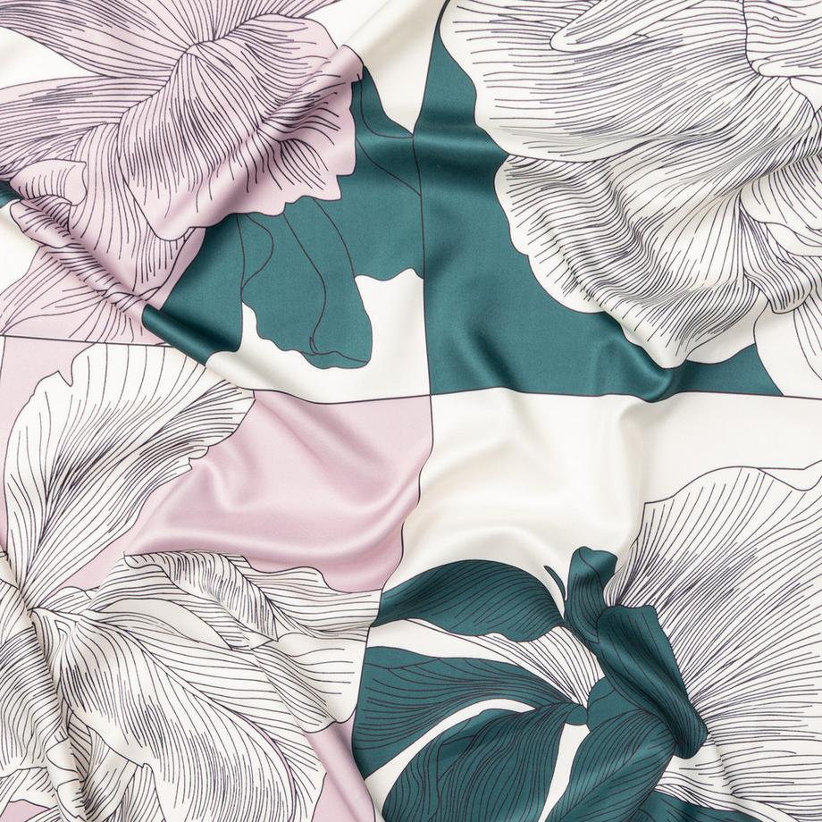 Manor Woman Foulard mit Blumenmuster  