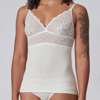 Skiny Every Day In Bamboo Lace Top, spalline sottili 