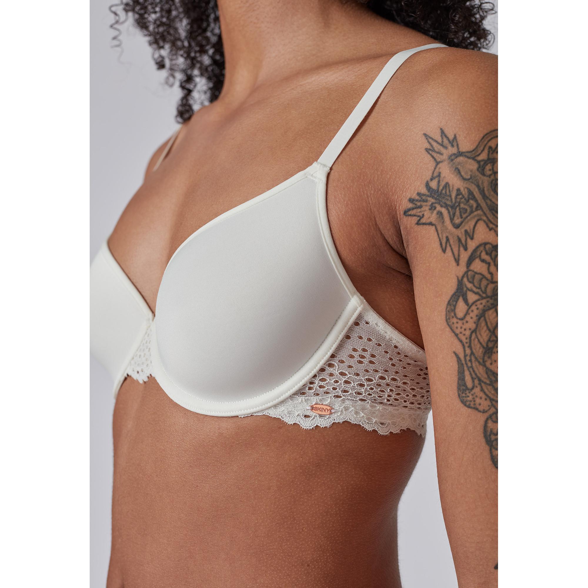 Skiny Every Day in Bamboo Lace Reggiseno, con ferretto 