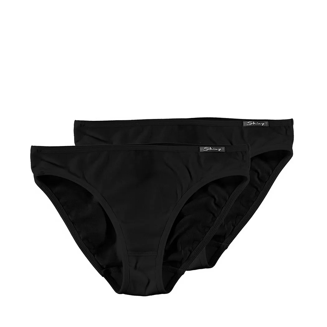Skiny - Duopack, Slips, 152, Black