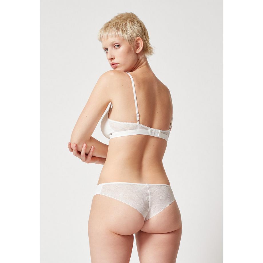 Skiny Micro Lace Bügelloser Triangel BH mit herausnehmbaren Schalen  