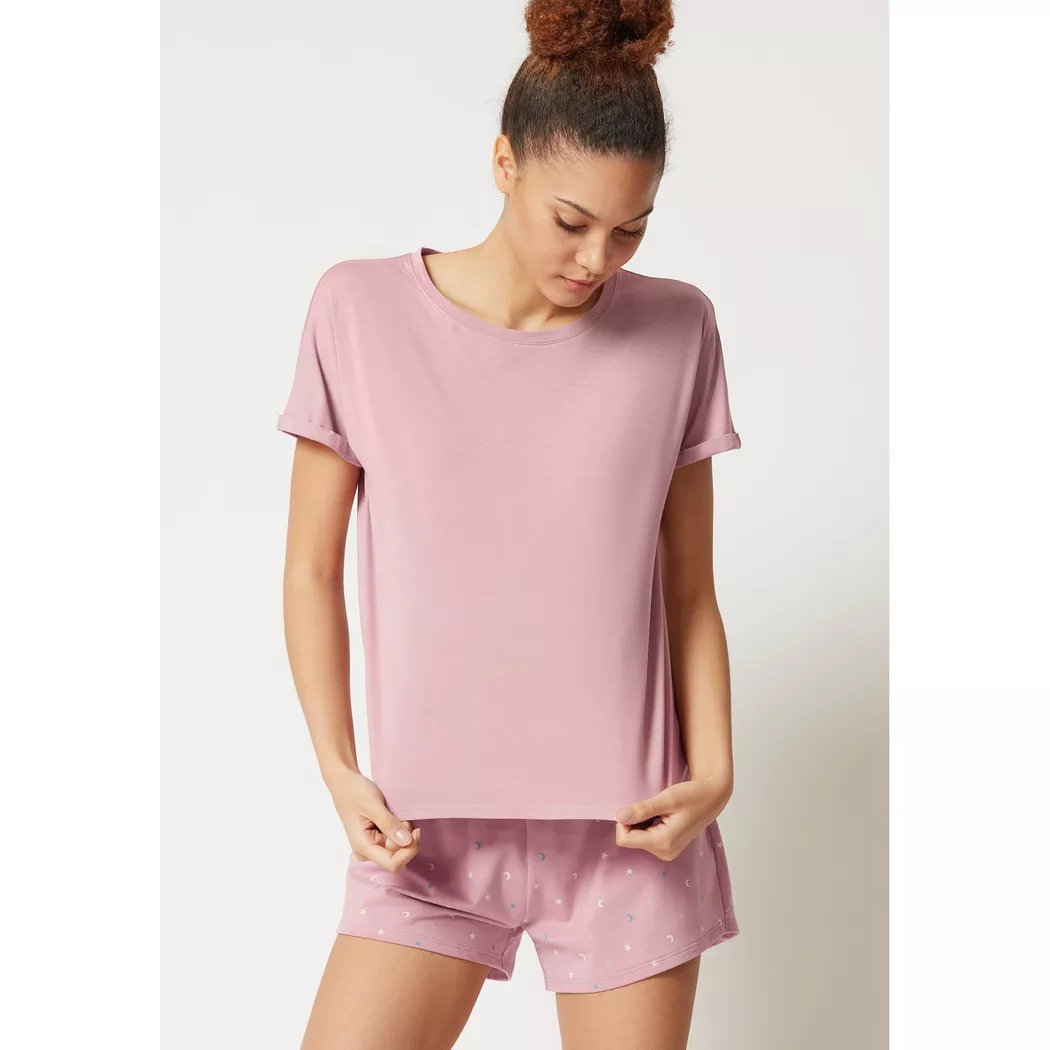 SKINY Pyjamashirt rosa   42 damen