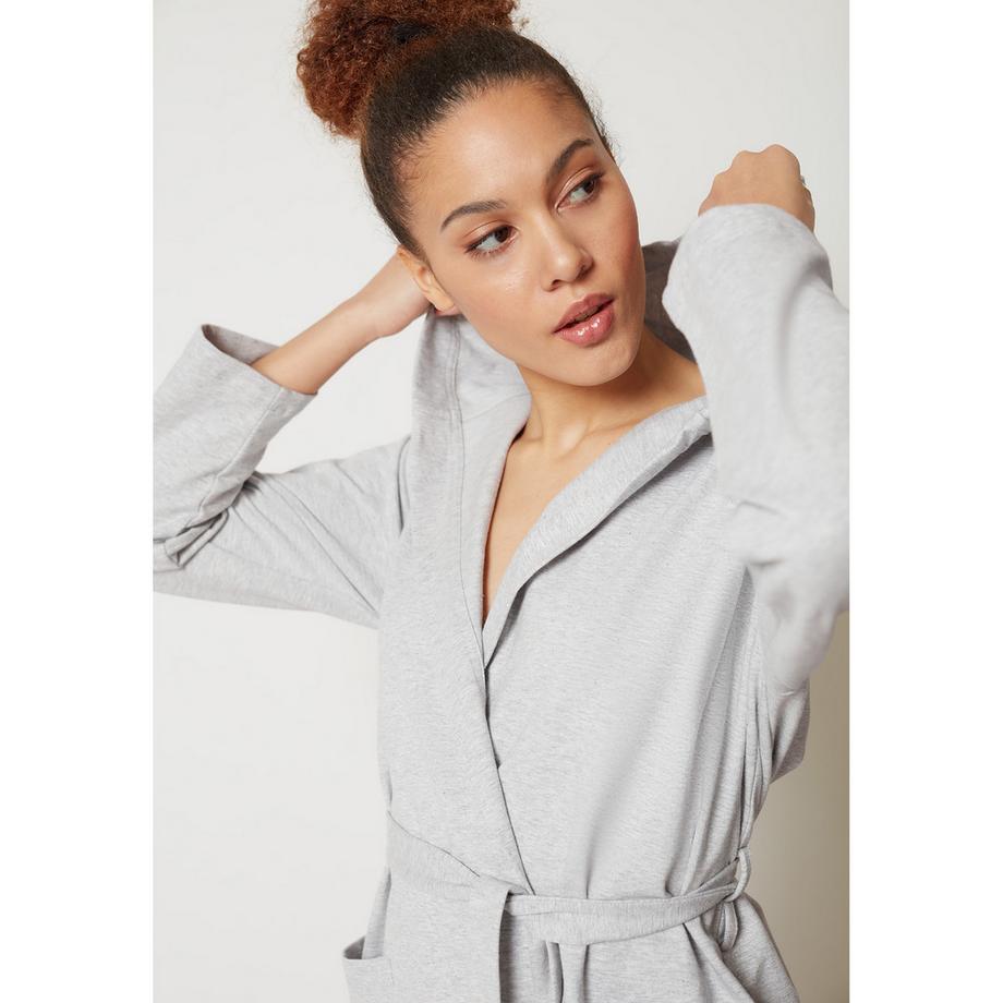 Skiny Mix & Match Bademantel mit Kapuze  