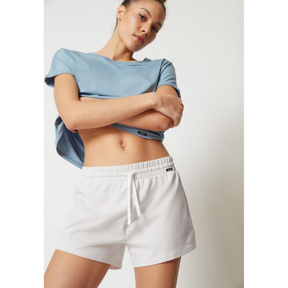 Skiny EveryNight Mix&Match Shorts mit Mond- und Sternenprint  