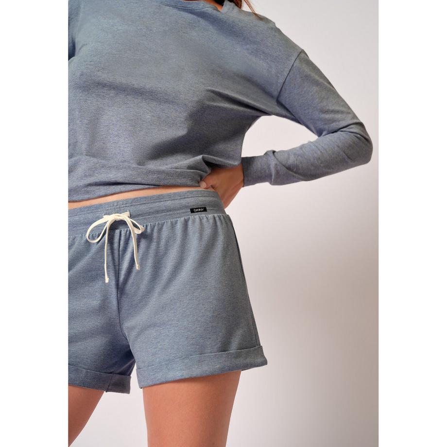Skiny Night In Mix & Match Shorts Kordelzug Taille  