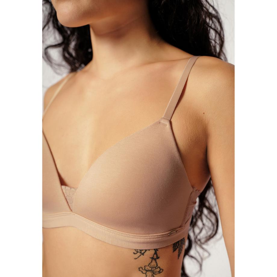 Skiny CottonLace Essentials Wattierter Triangle BH  