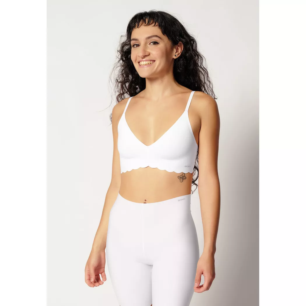 Skiny Classicotton Soft Bra White 42 2