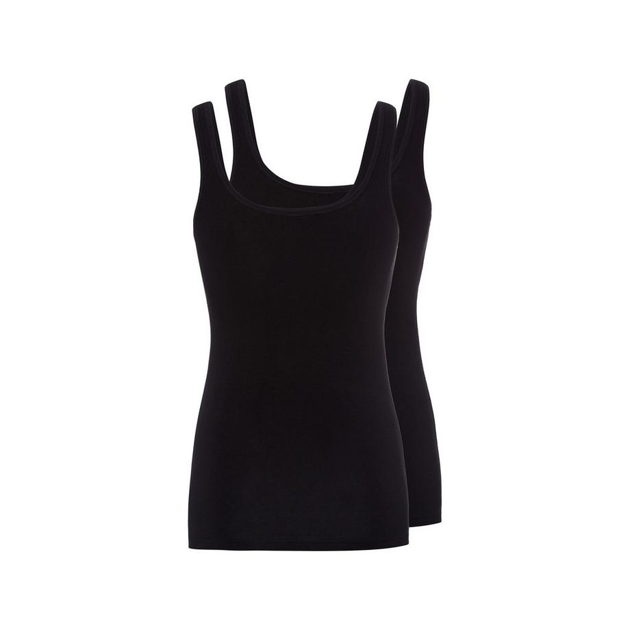 Skiny Cotton Advantage Lot de 2 maillots corps sans manches  