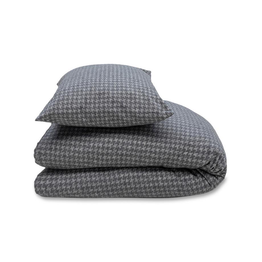 Manor Fritzroy Taie d'oreiller Flanelle Pied-de-poule  