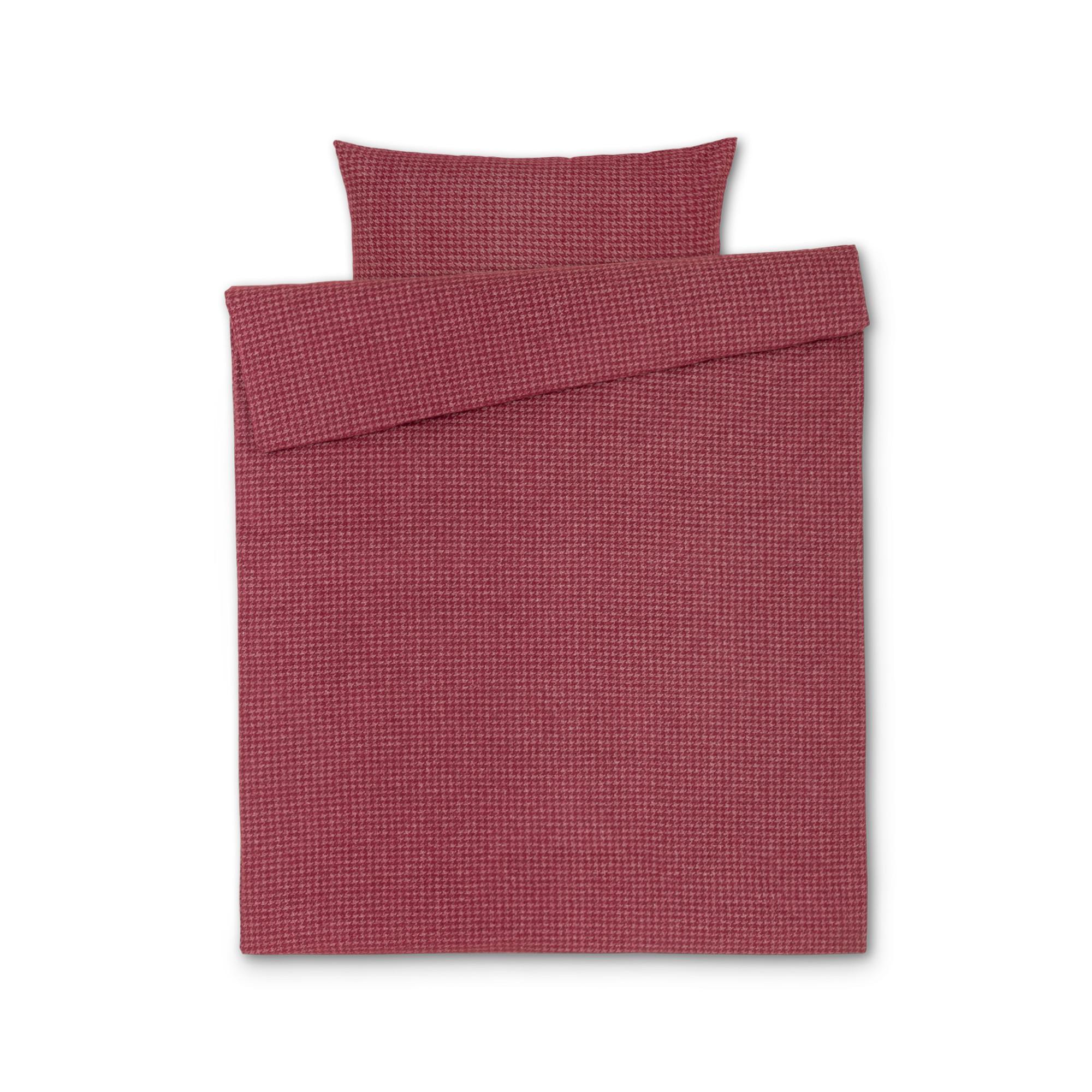 Manor Fritzroy Taie d'oreiller motif pied-de-poule  