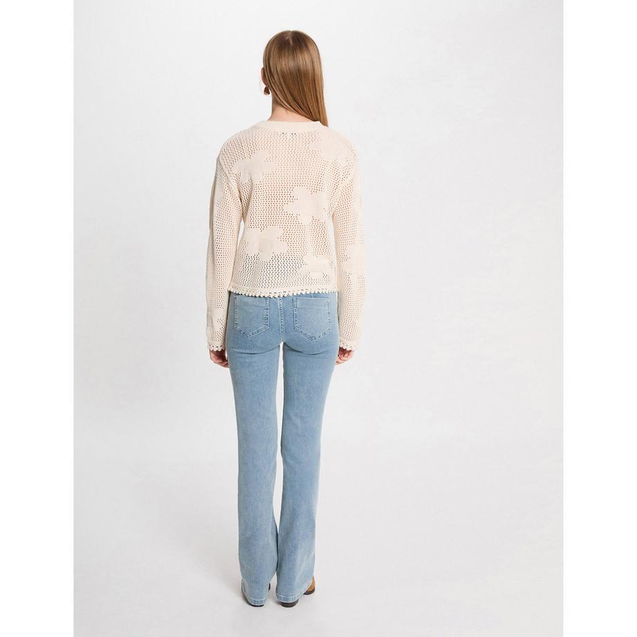 MORGAN High Waist Bootcut Jeans  