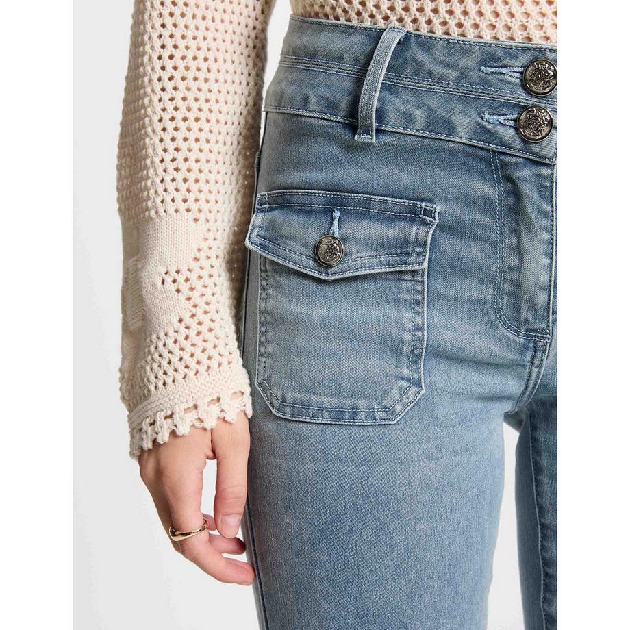 MORGAN High Waist Bootcut Jeans  